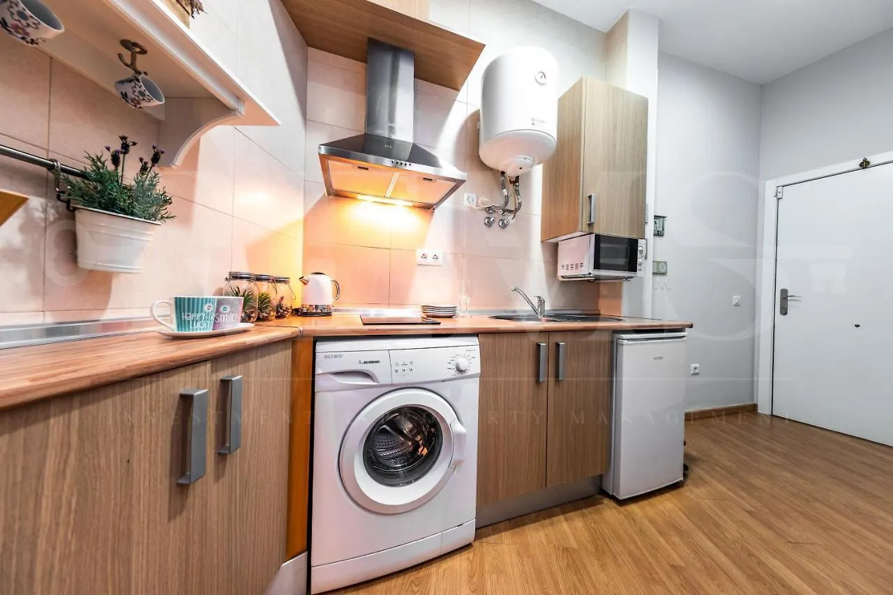 Central Studio With Patio And Balcony Apartment Malaga